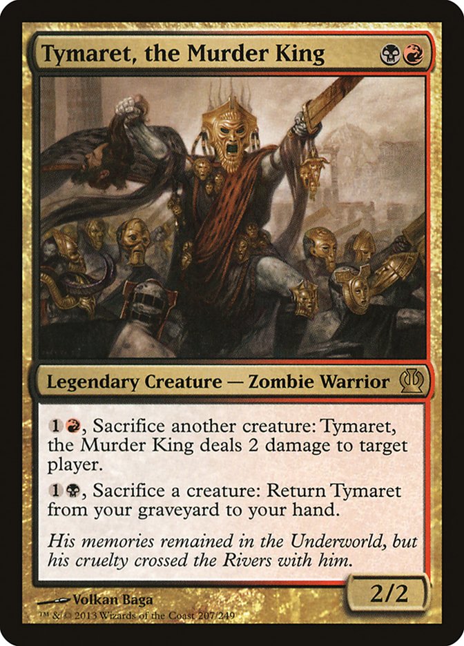 Tymaret, the Murder King, Theros Card Art