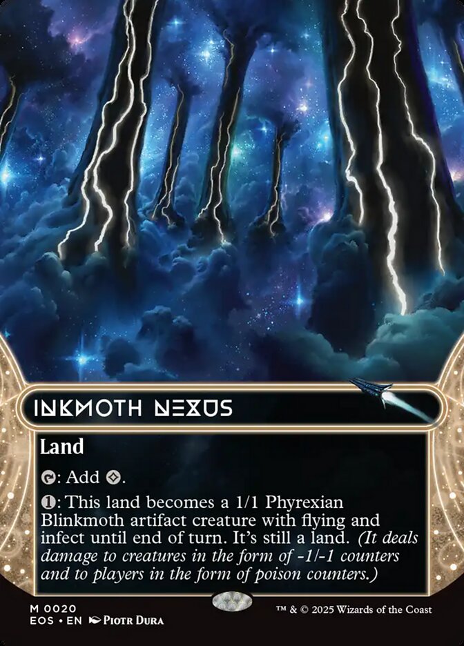 Inkmoth Nexus, Edge Of Eternities: Stellar Sights Card Art