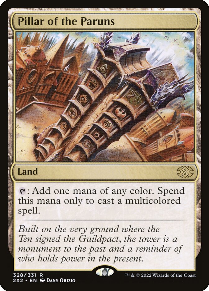 Pillar of the Paruns, Double masters 2022 Card Art