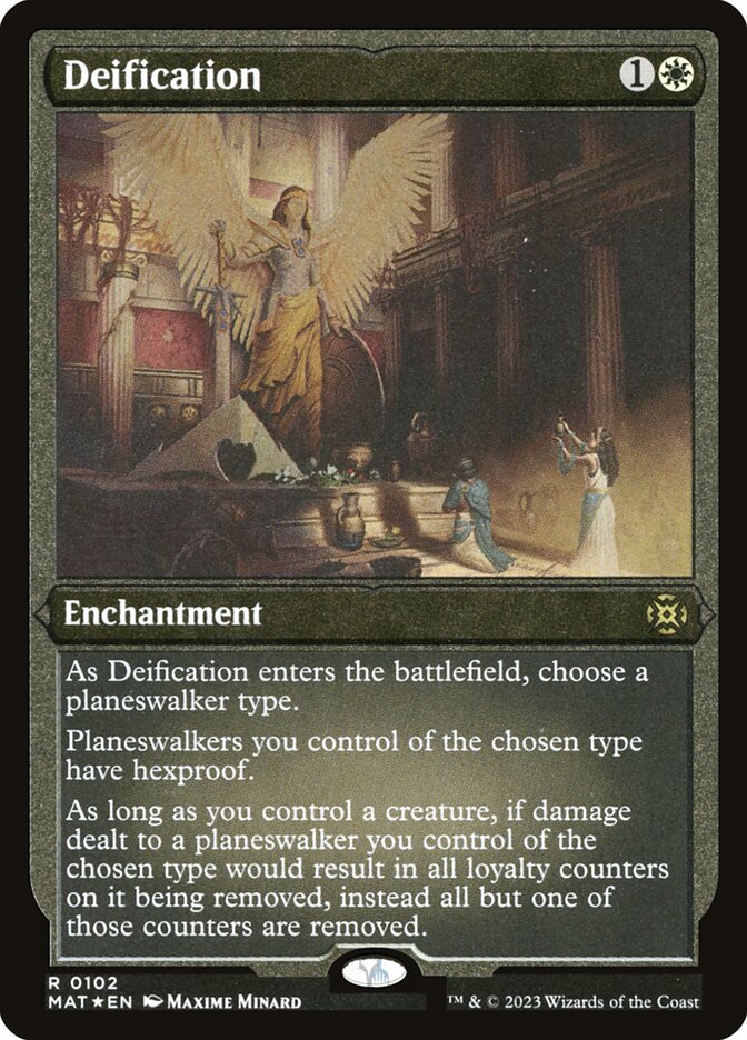 Deification - Etched Foil
