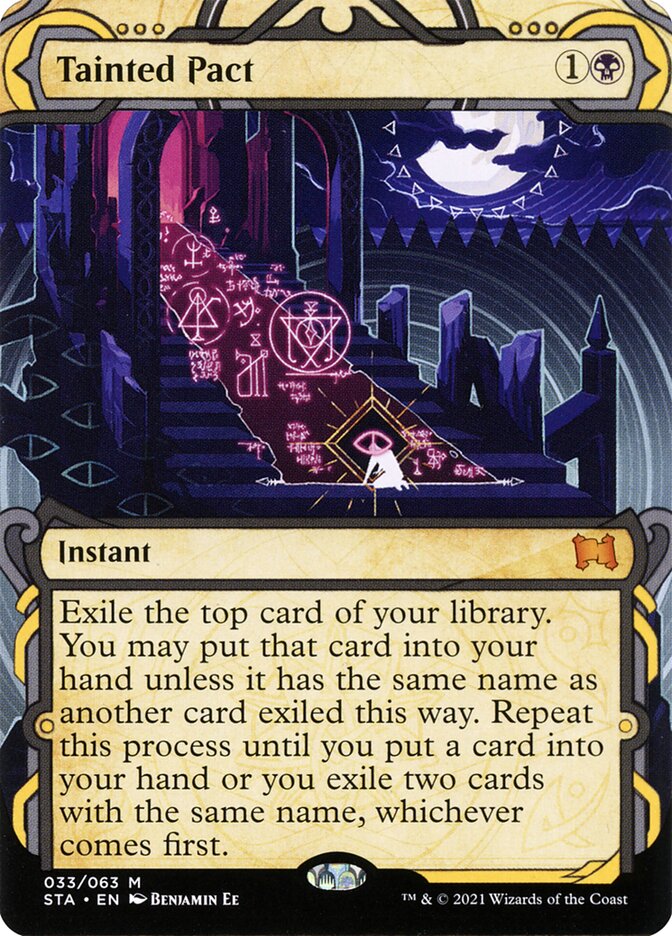 Tainted Pact, Strixhaven Mystical Archive Card Art