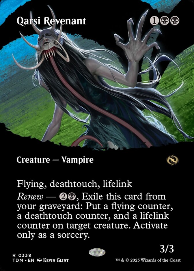Qarsi Revenant, Tarkir: dragonstorm Card Art