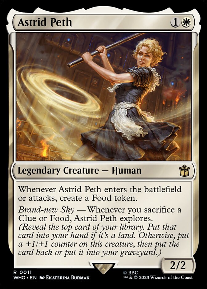 Astrid Peth, Doctor who Card Art