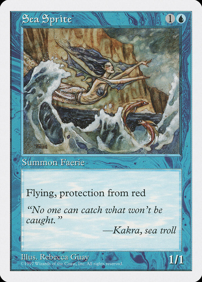 Sea Sprite, Fifth Edition Card Art