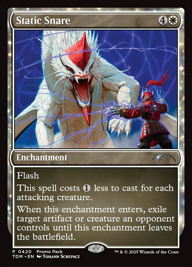 Static Snare, Tarkir: Dragonstorm Card Art