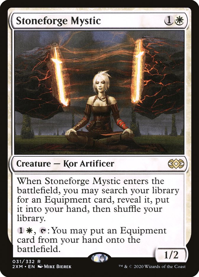 Stoneforge Mystic, Double masters Card Art