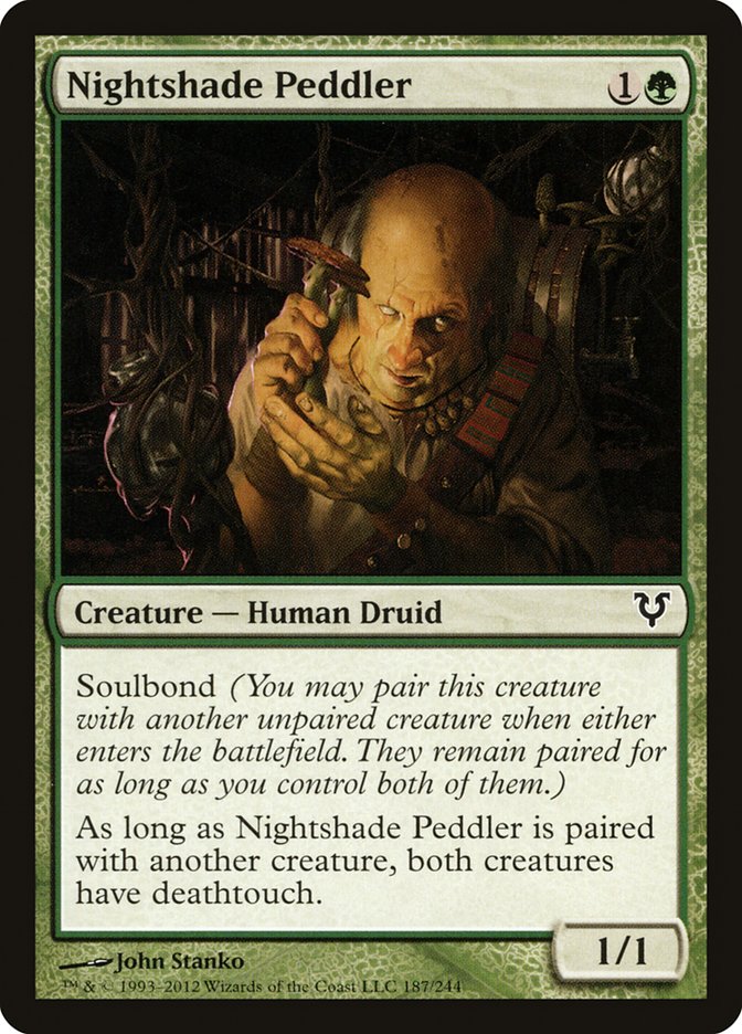 Nightshade Peddler, Avacyn restored Card Art