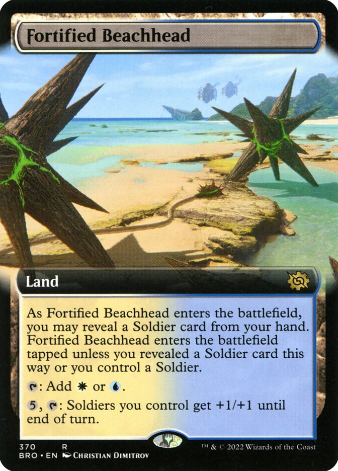 Fortified Beachhead, The brothers' war Card Art