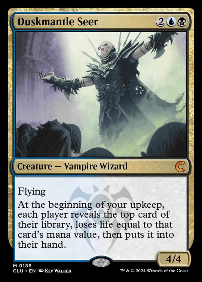 Duskmantle Seer, Ravnica: clue edition Card Art