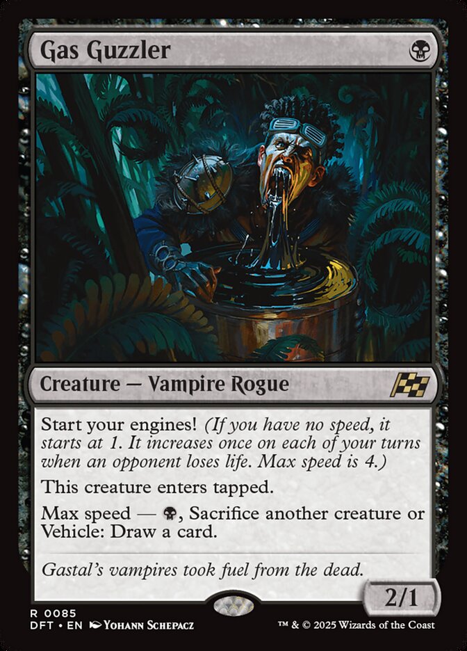 Gas Guzzler, Aetherdrift Card Art