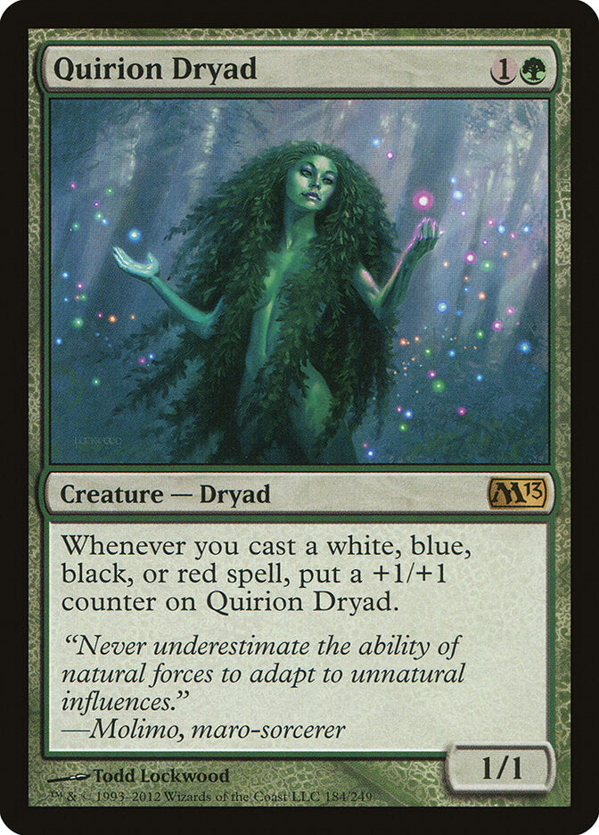 Quirion Dryad, Magic 2013 Card Art