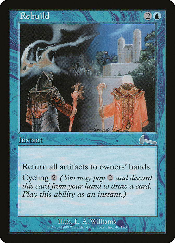 Rebuild, Urza's legacy Card Art