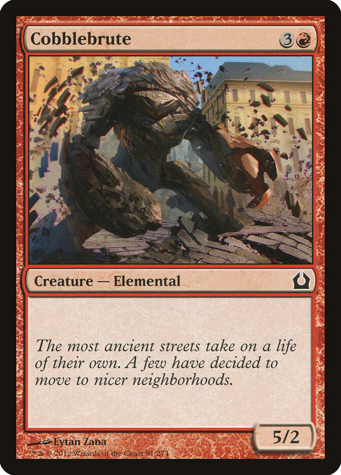 Cobblebrute, Return To Ravnica Card Art