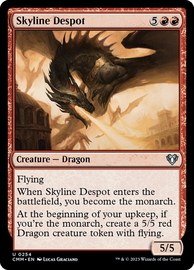 Skyline Despot, Commander masters Card Art