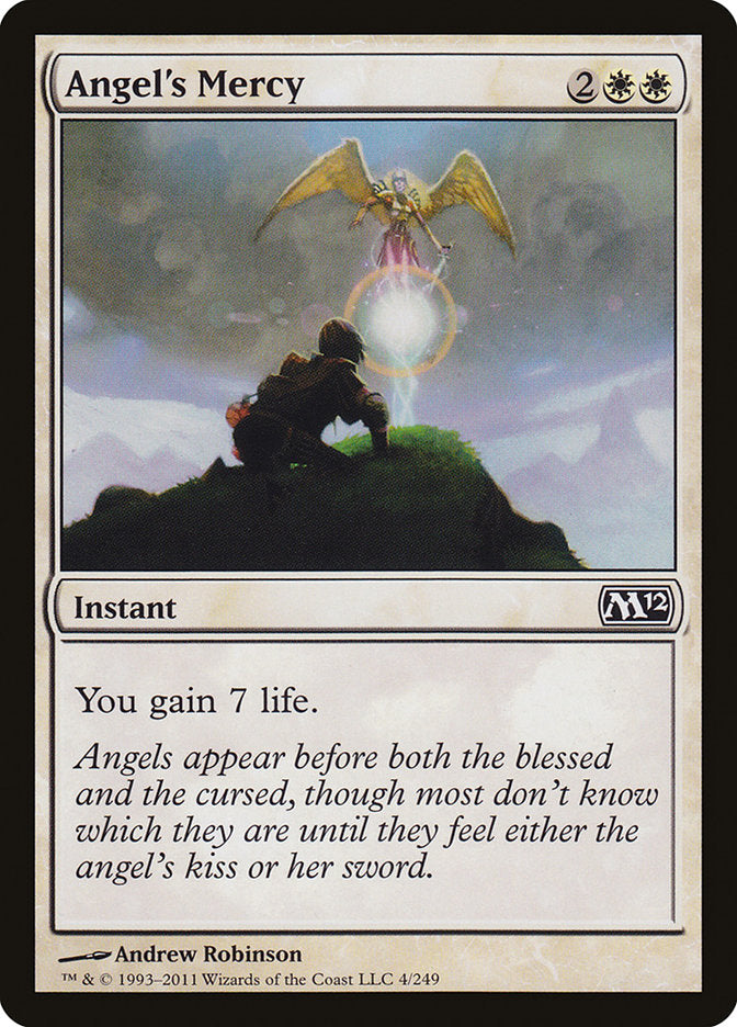 Angel's Mercy, Magic 2012 Card Art