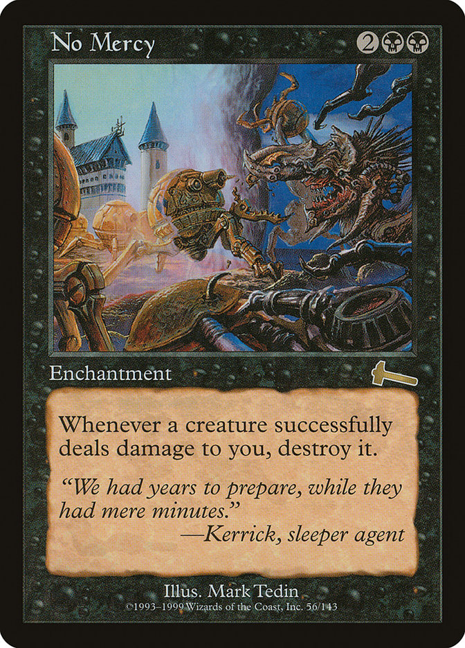 No Mercy, Urza's legacy Card Art