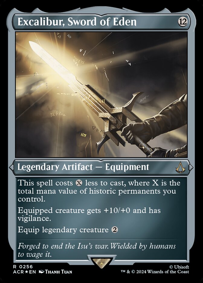 Excalibur, Sword of Eden, Assassin's creed Card Art
