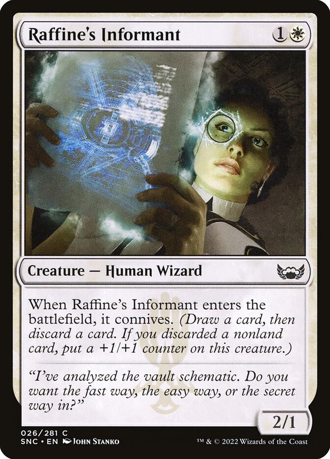 Raffine's Informant, Streets Of New Capenna Card Art