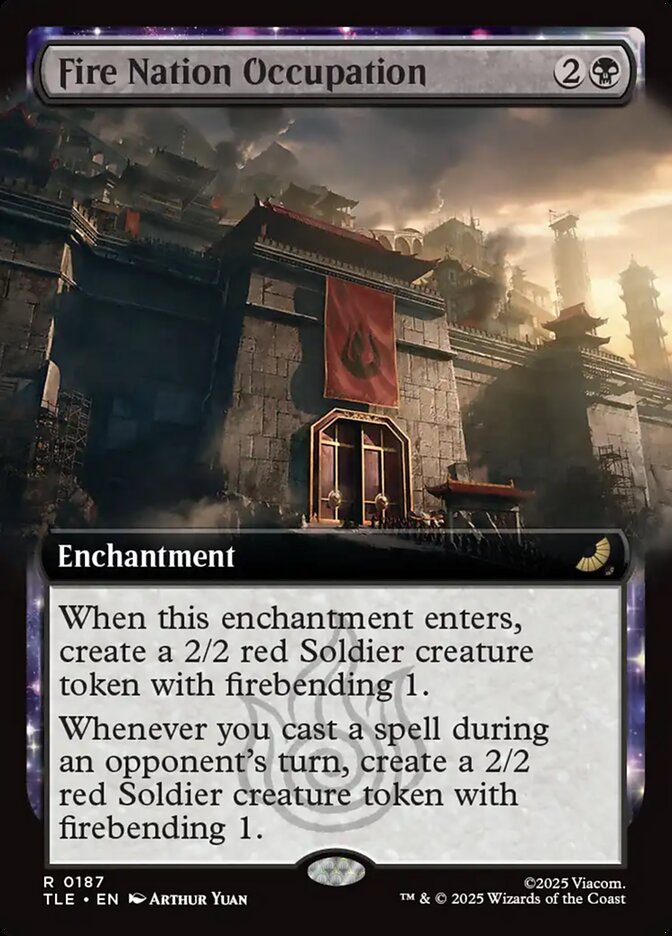 Fire Nation Occupation, Avatar: The Last Airbender Eternal Card Art