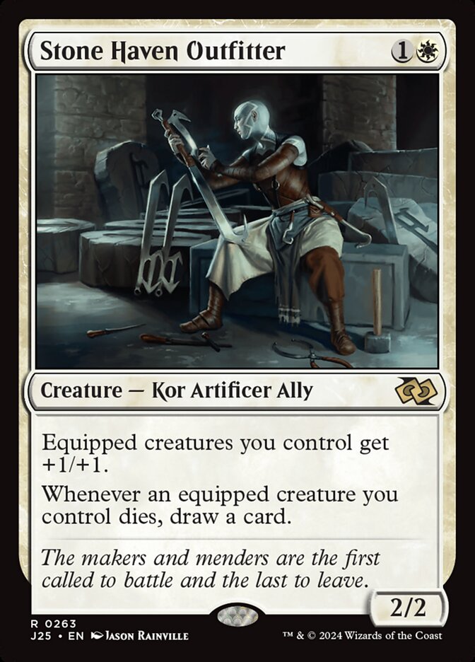 Stone Haven Outfitter, Foundations jumpstart Card Art