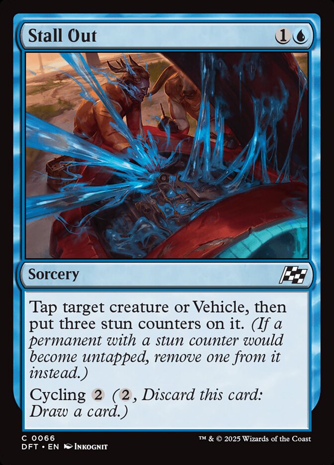 Stall Out, Aetherdrift Card Art