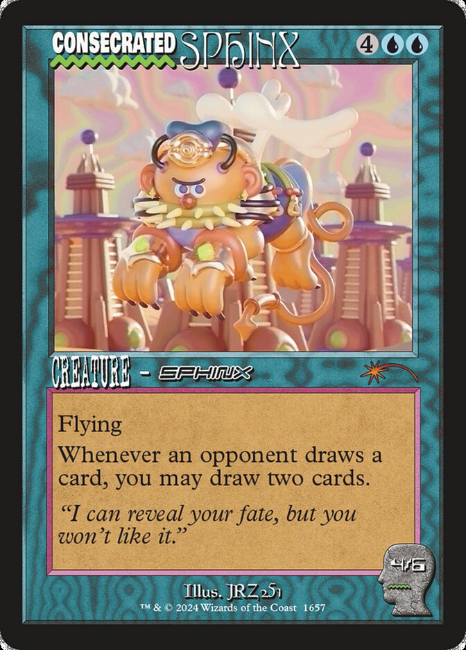 Consecrated Sphinx, Secret Lair Drop Card Art