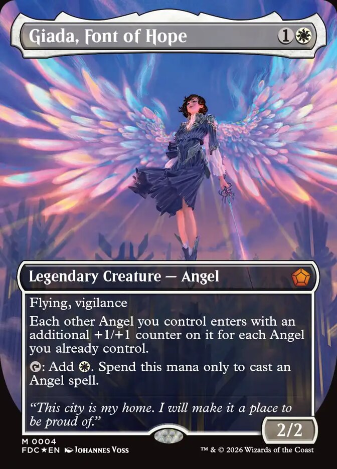 Giada, Font of Hope, Foundations Commander Card Art