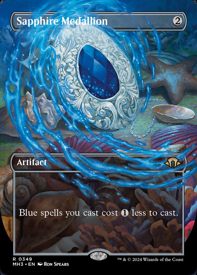 Sapphire Medallion - Foil