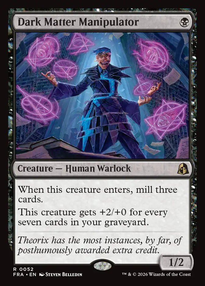 Dark Matter Manipulator, Reality Fracture Card Art