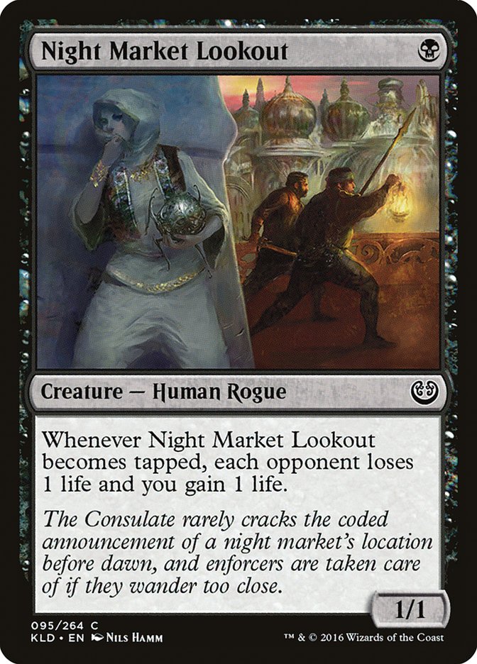 Night Market Lookout, Kaladesh Card Art