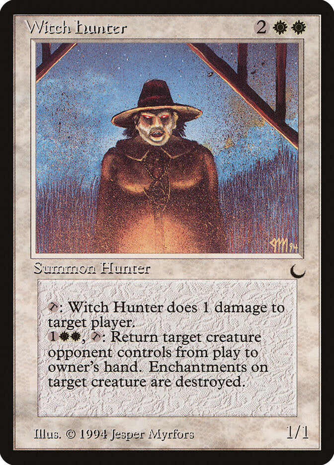 Witch Hunter, The Dark Card Art