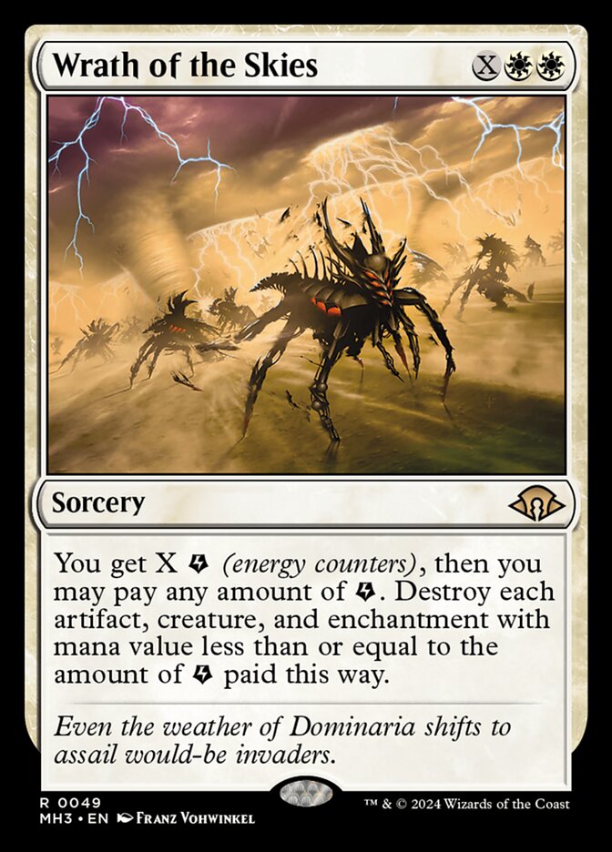 Wrath of the Skies - Foil