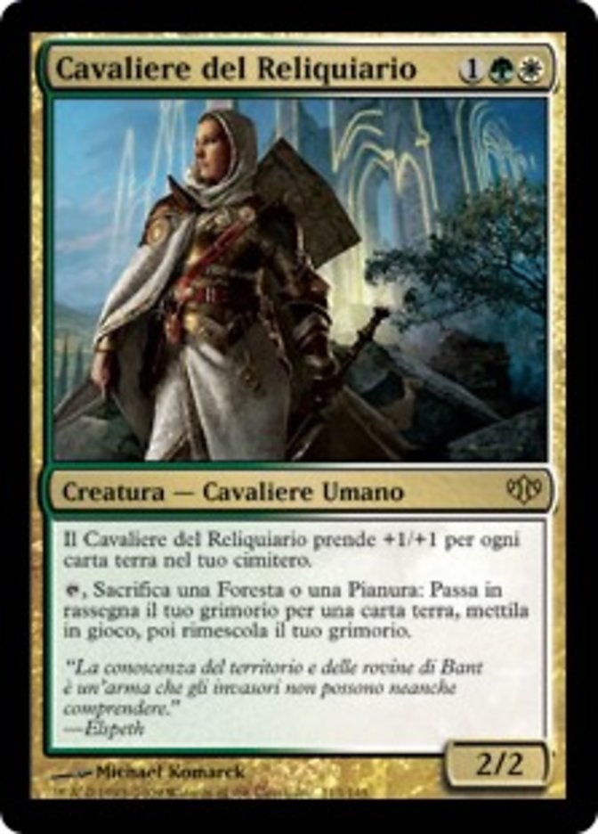 Knight of the Reliquary, Conflux Card Art