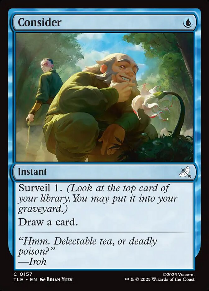 Consider, Avatar: The Last Airbender Eternal Card Art