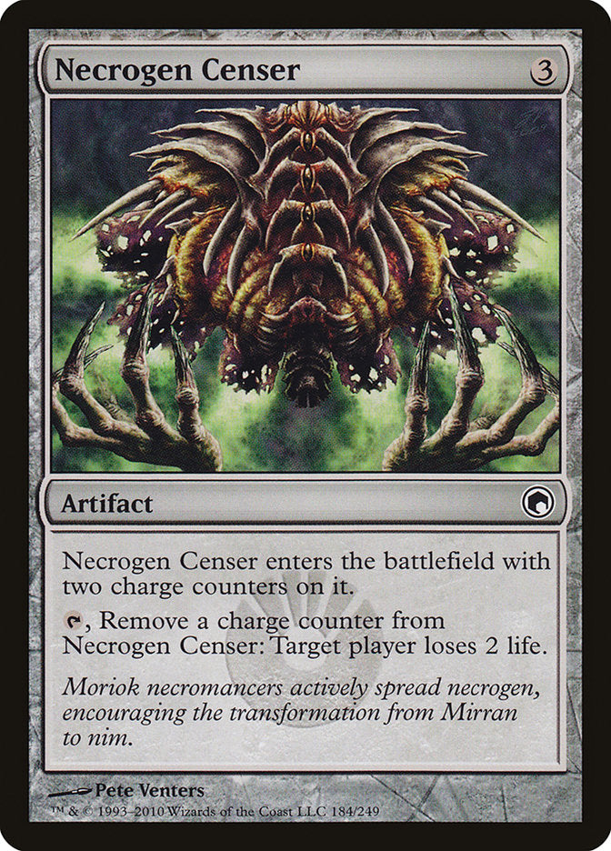 Necrogen Censer, Scars of mirrodin Card Art