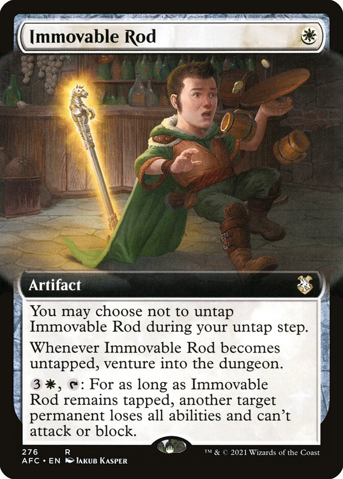 Immovable Rod, Forgotten Realms Commander Card Art