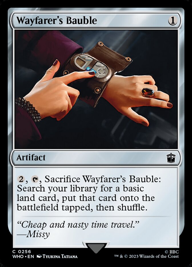Wayfarer's Bauble, Doctor Who Card Art