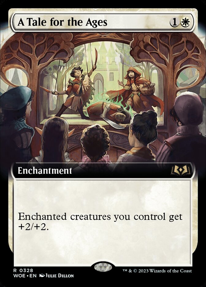 A Tale for the Ages, Wilds Of Eldraine Card Art