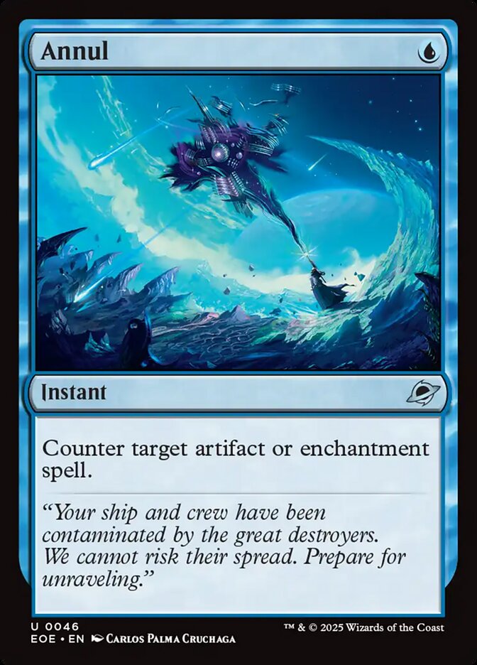 Annul, Edge of eternities Card Art