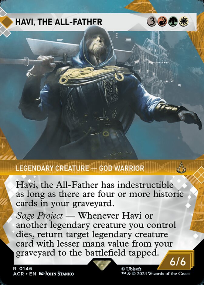 Havi, the All-Father, Assassin'S Creed Card Art