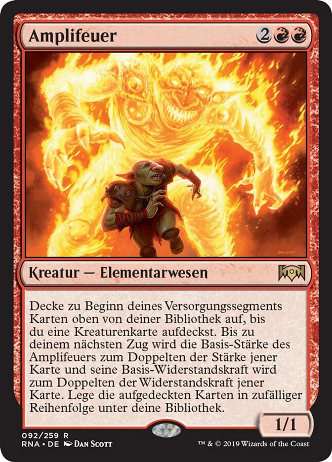 Amplifire, Ravnica Allegiance Card Art