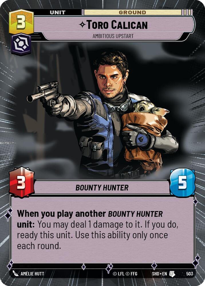 Toro Calican, Ambitious Upstart - Hyperspace