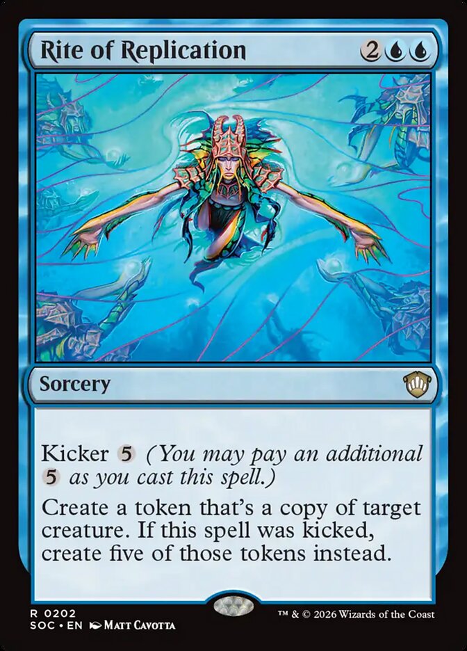 Rite of Replication, Secrets Of Strixhaven Commander Card Art