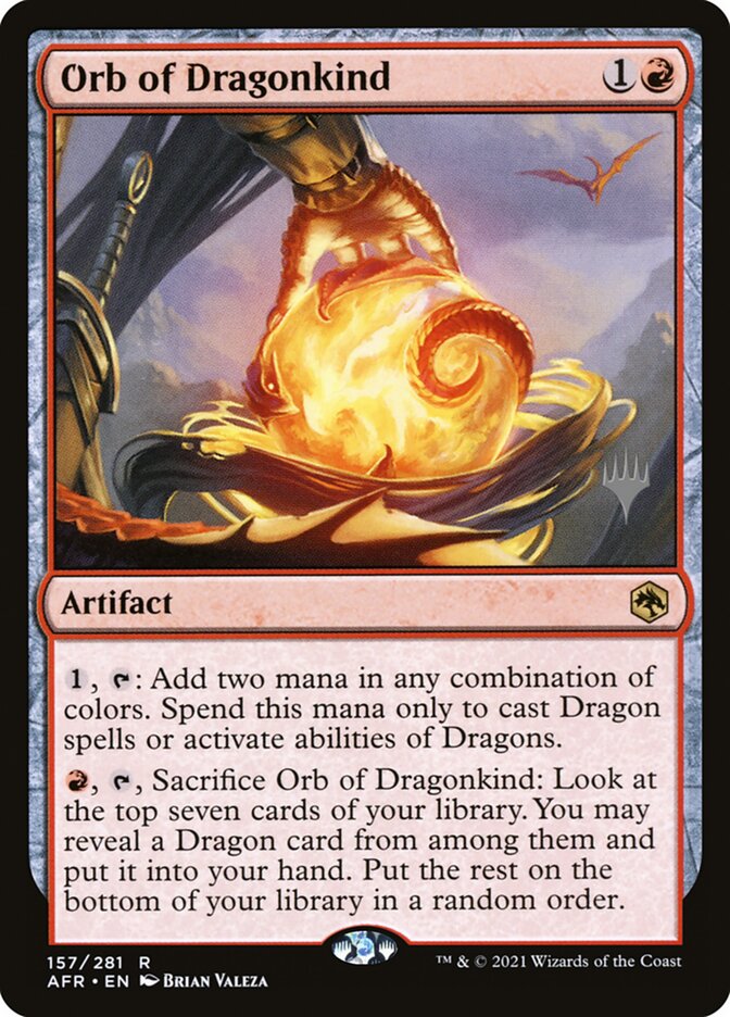 Orb of Dragonkind, Adventures in the forgotten realms promos Card Art