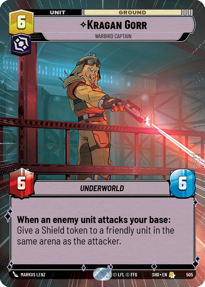 Kragan Gorr, Warbird Captain - Hyperspace