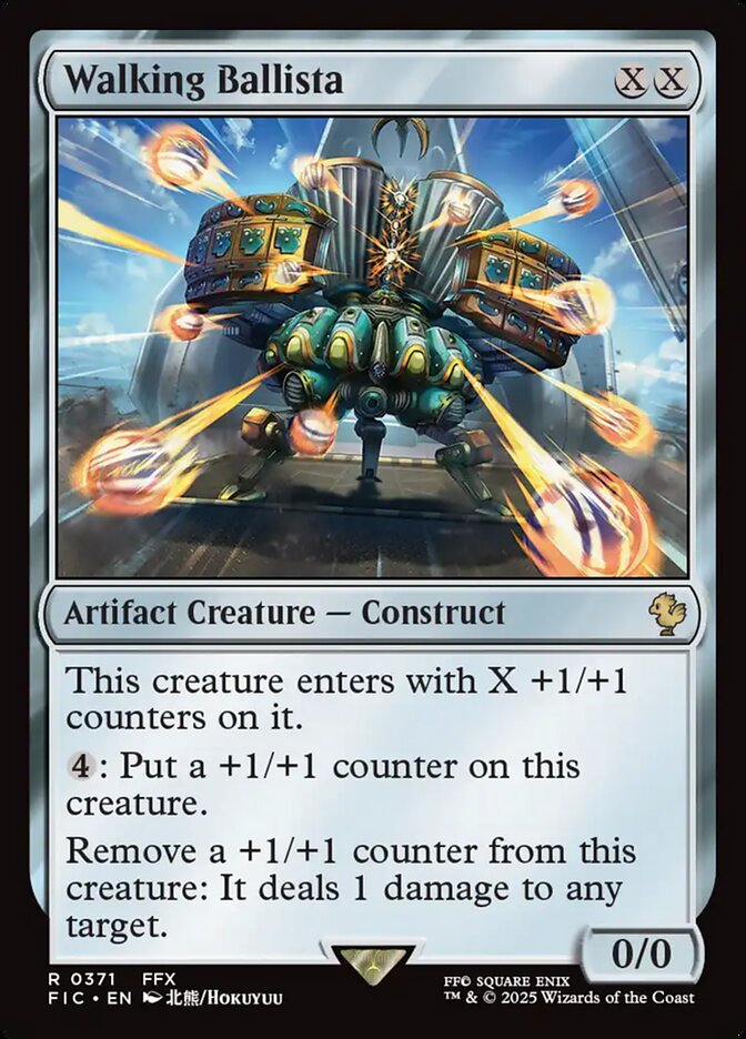 Walking Ballista, Final fantasy commander Card Art