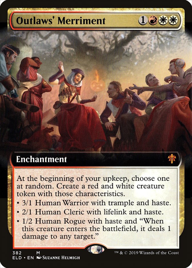 Outlaws' Merriment, Throne of eldraine Card Art