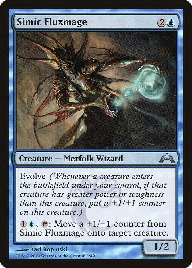 Simic Fluxmage, Gatecrash Card Art