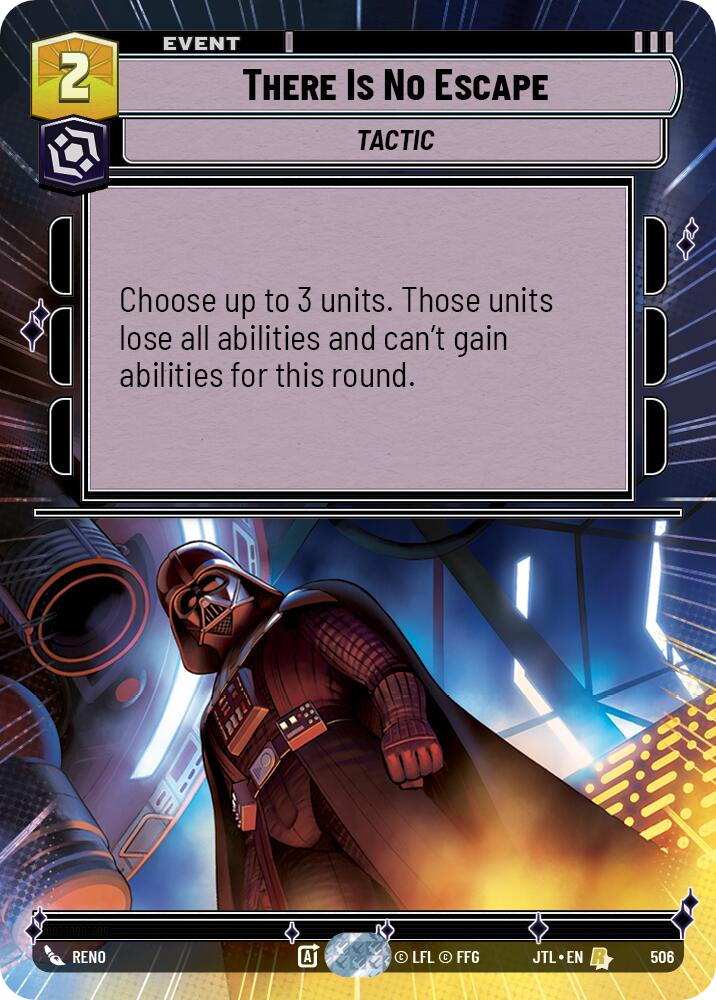 There Is No Escape, Jump to Lightspeed Card Art