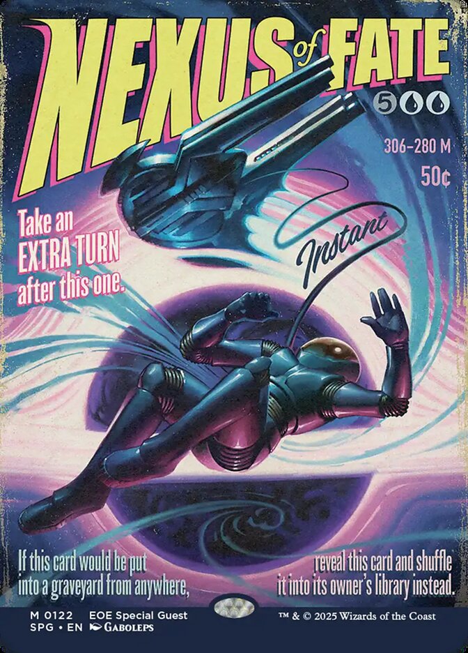 Nexus of Fate, Special Guests Card Art
